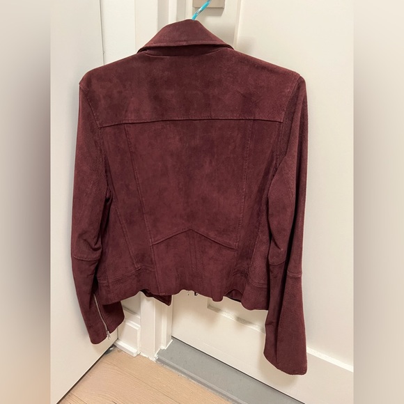 AQUA Suede Moto Jacket - Picture 2 of 3